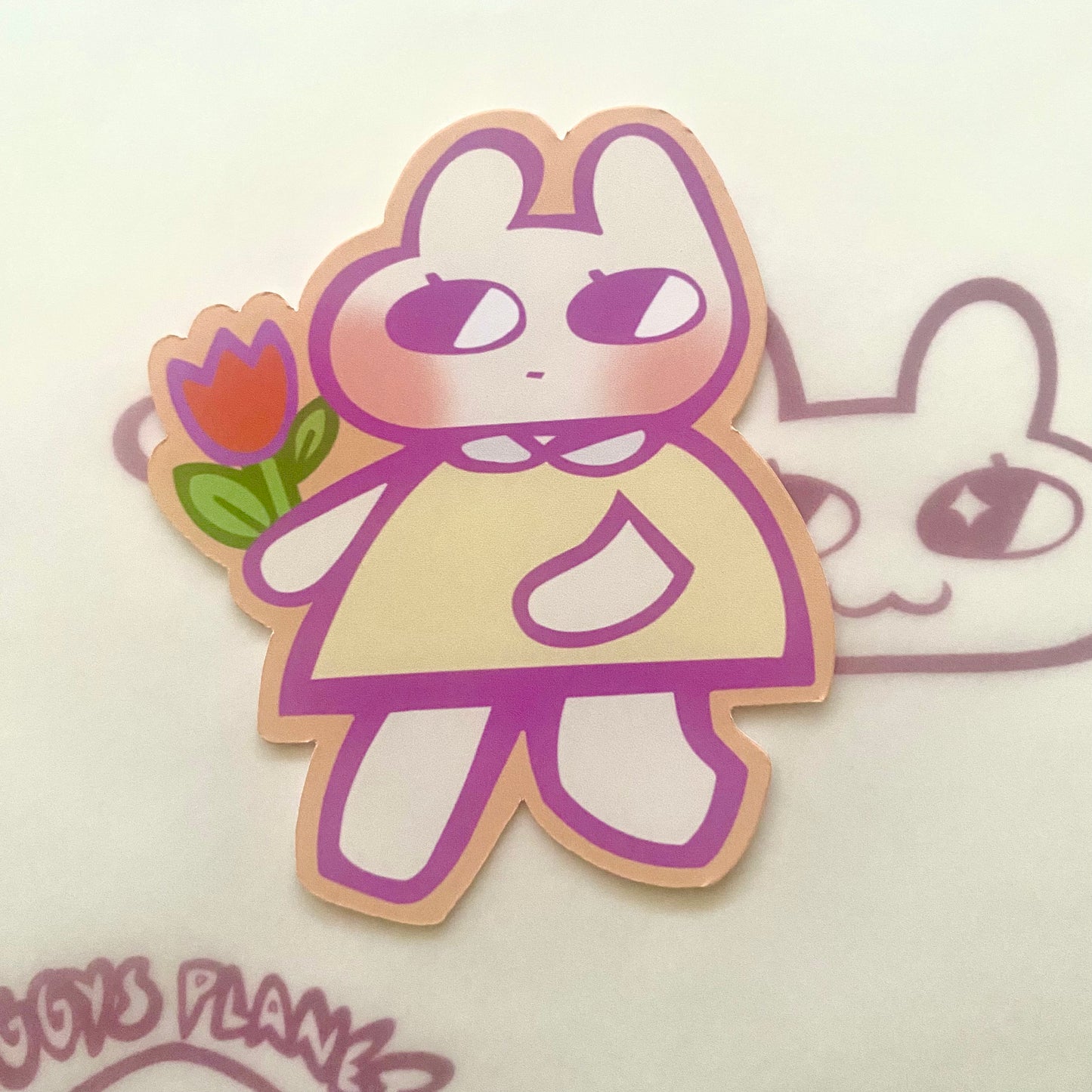 Tulip Moss Sticker