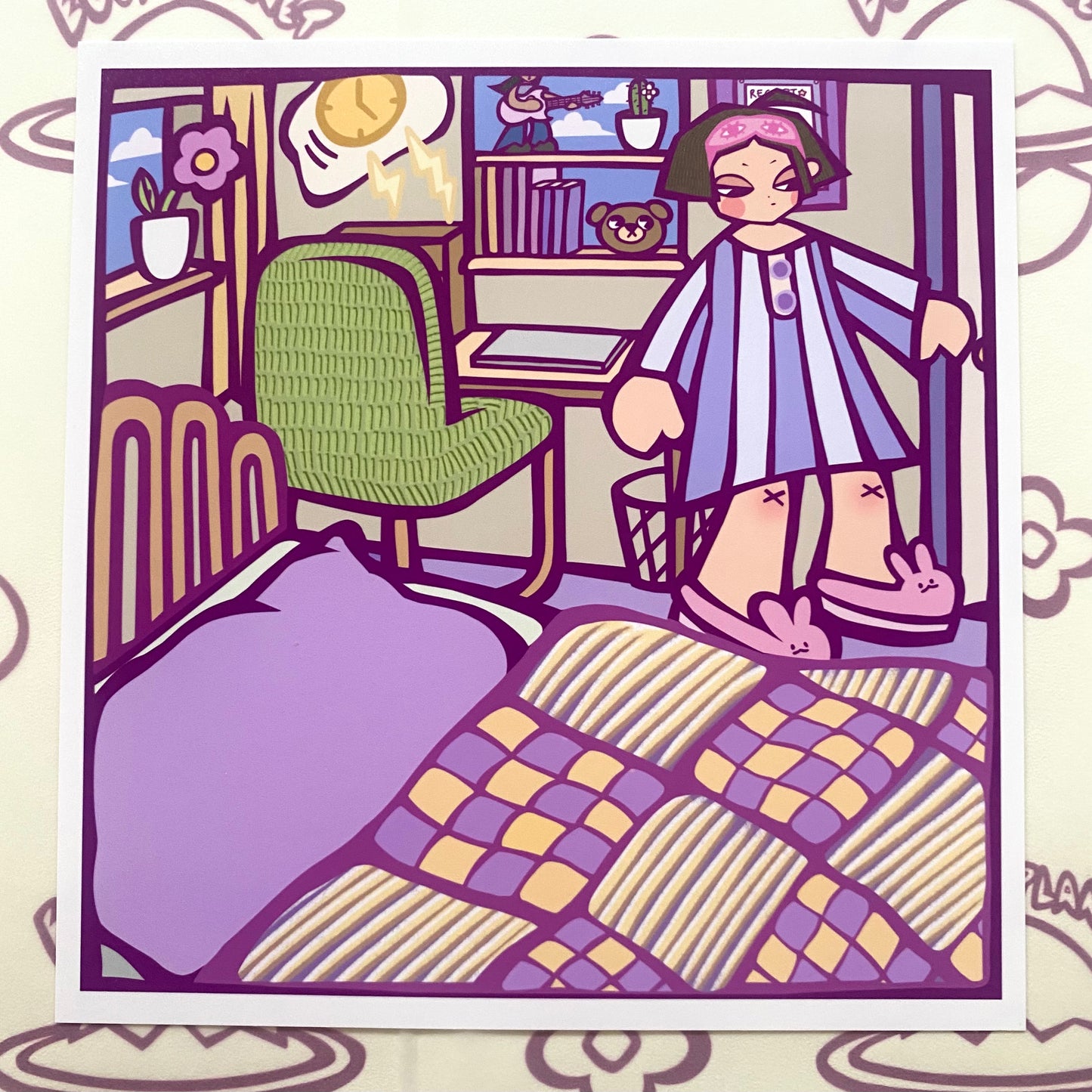 'Early Morning' (Panel 1) Art Print