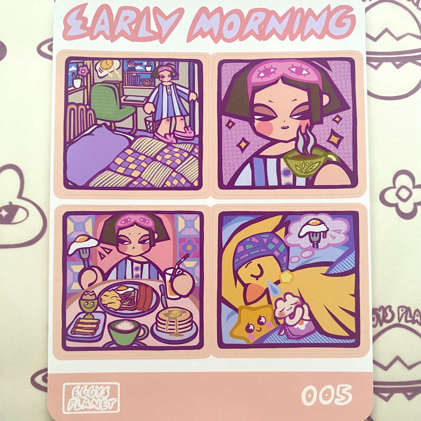 Early Morning 005 Sticker Sheet