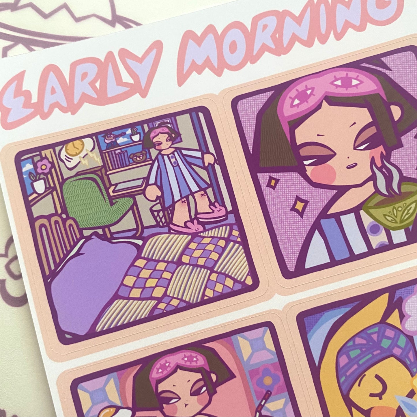 Early Morning 005 Sticker Sheet