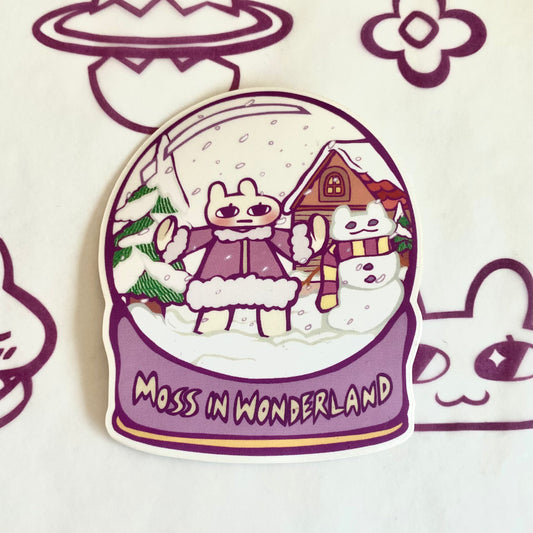 Moss in Wonderland Sticker