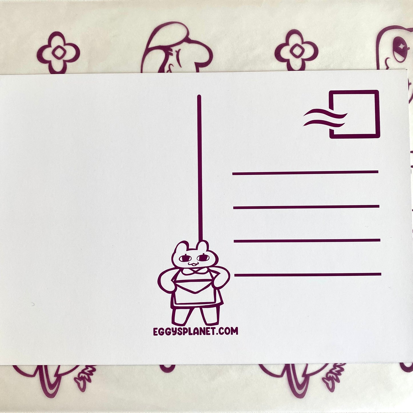 'Besties' Double sided Postcard