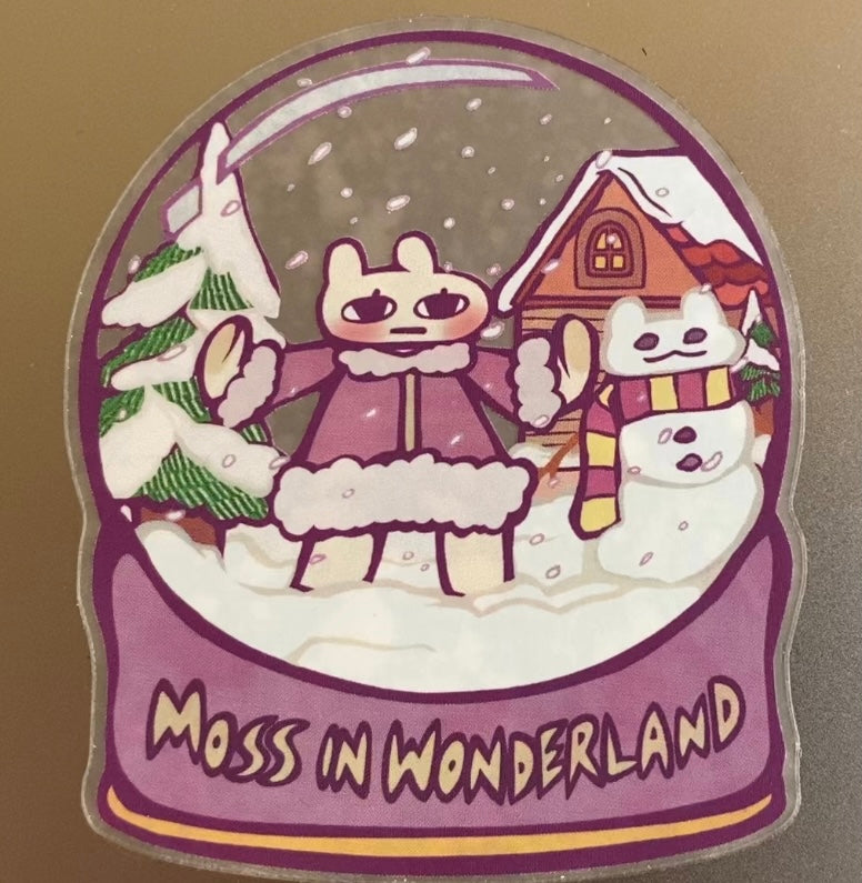 Moss in Wonderland Sticker