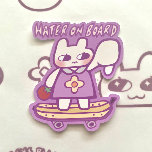 Hater Moss Sticker